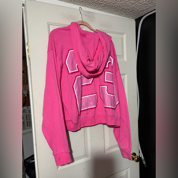 Boys lie hot pink hoodie - Picture 3 of 7